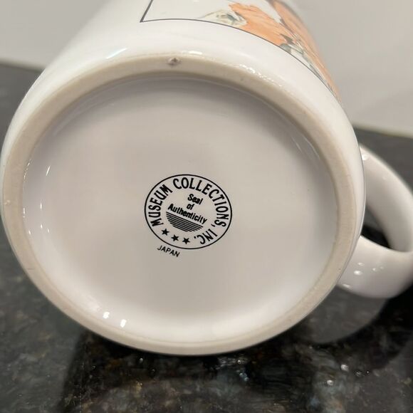 Vintage Kellogg's Kids Norman Rockwell Corn Flakes Mugs - Set of Two - Picture 4 of 8